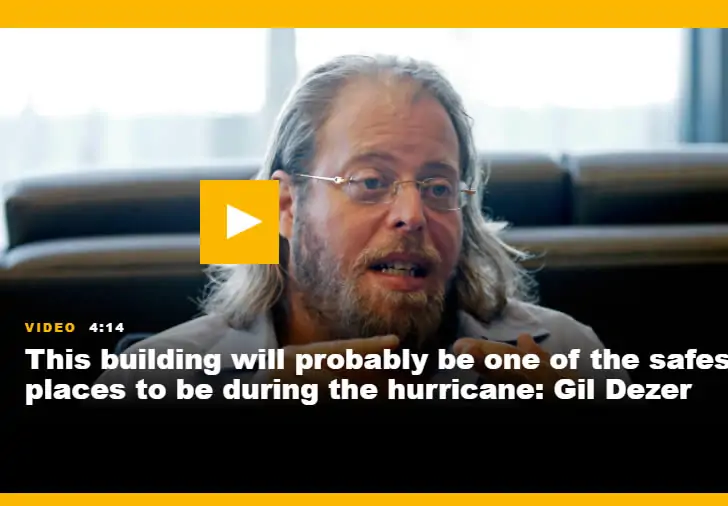 Video: Gil Dezer explains hurricane-proof technology at Porsche Design Tower